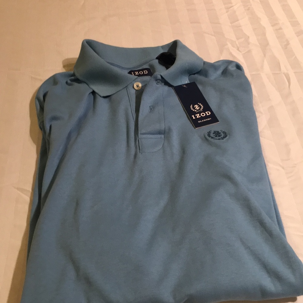 Izod silk wash polo